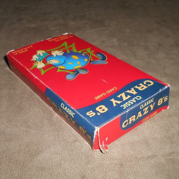 2005 Crazy 8's Jumbo Card Game Complete Insect Bug Theme Fundex #3210 - Picture 8 of 8